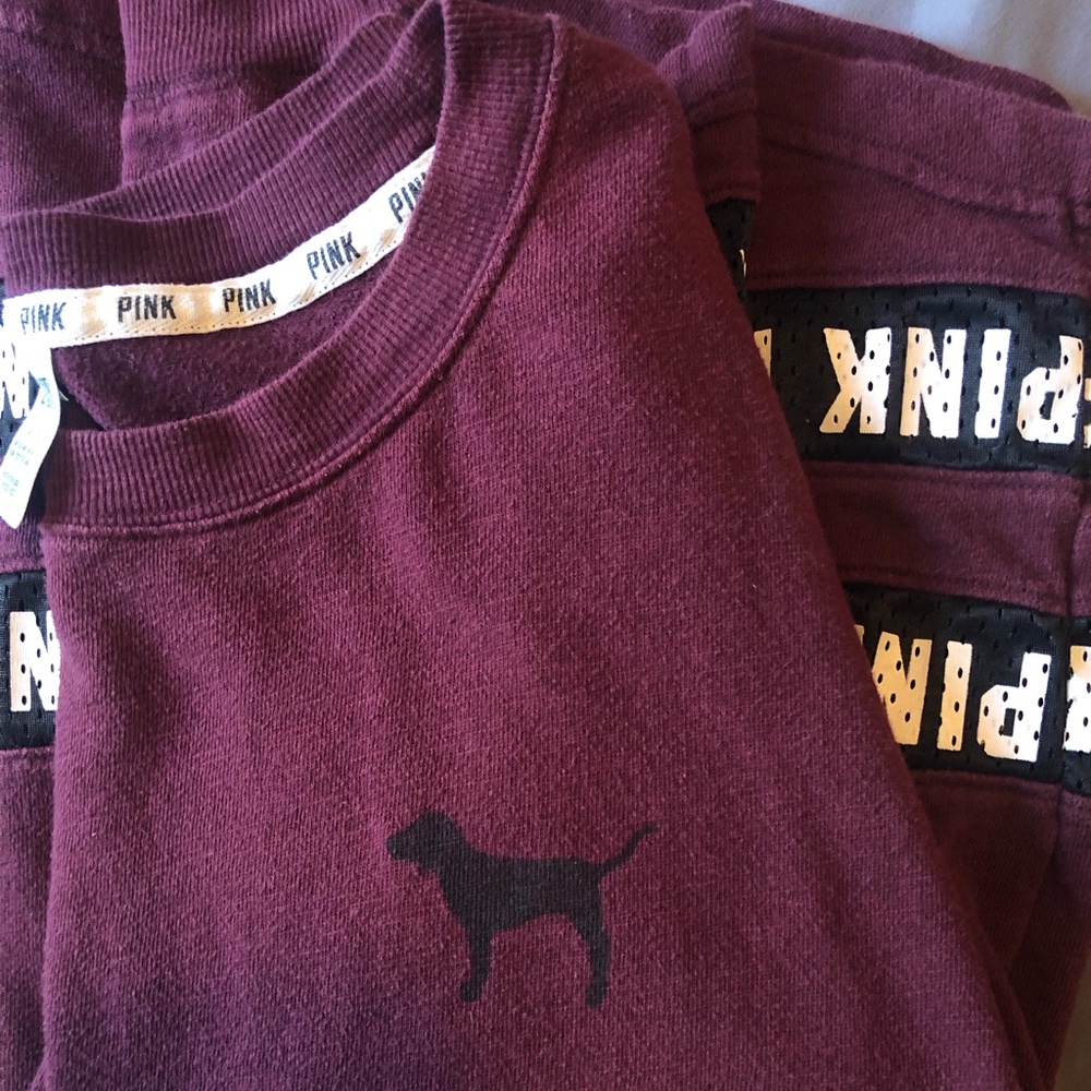 Victoria’s Secret Pink oversized crew neck